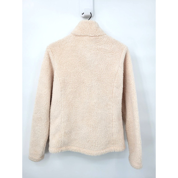 Patagonia Los Gatos Fleece 1/4-Zip Fur Cream Sweater M Fur Lightweight - Picture 2 of 9